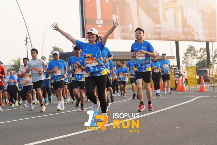 Race photo from ISOPLUS RUN 2025 - JAKARTA