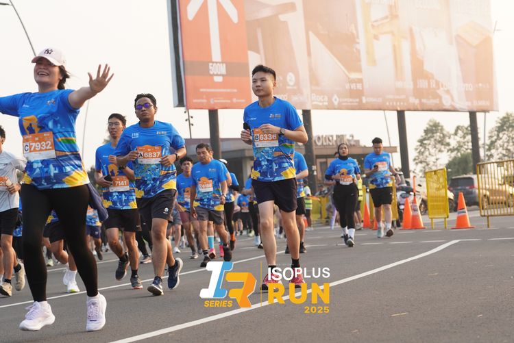 Race photo from ISOPLUS RUN 2025 - JAKARTA