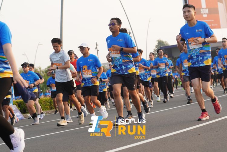 Race photo from ISOPLUS RUN 2025 - JAKARTA