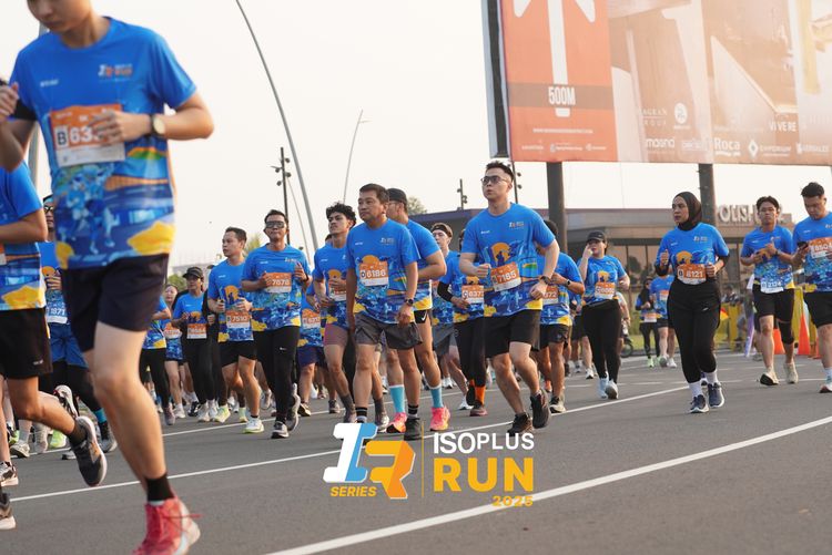 Race photo from ISOPLUS RUN 2025 - JAKARTA