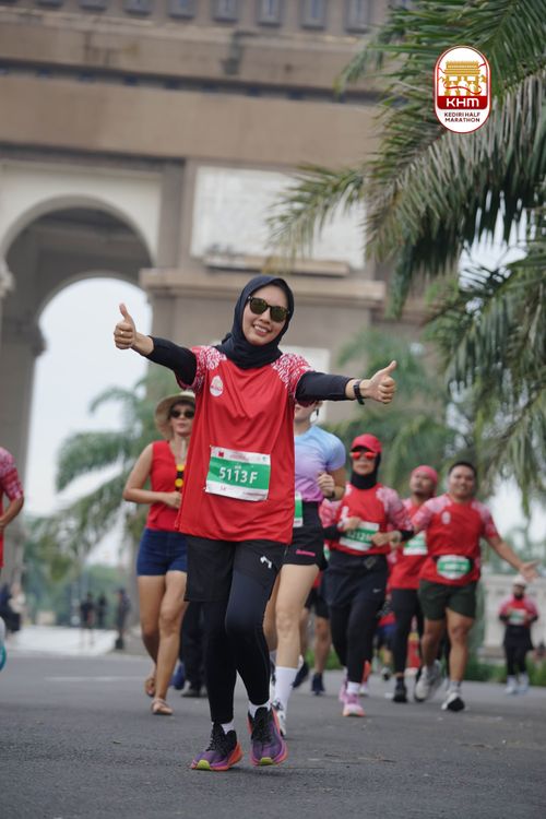 Race photo from Kediri Half Marathon 2025