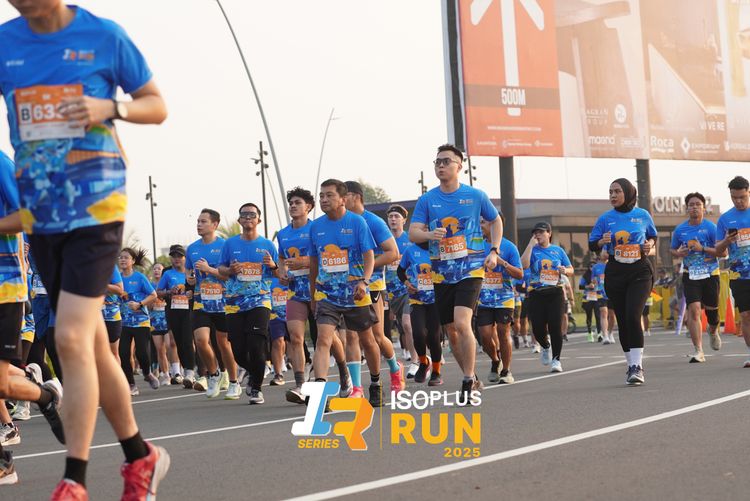Race photo from ISOPLUS RUN 2025 - JAKARTA