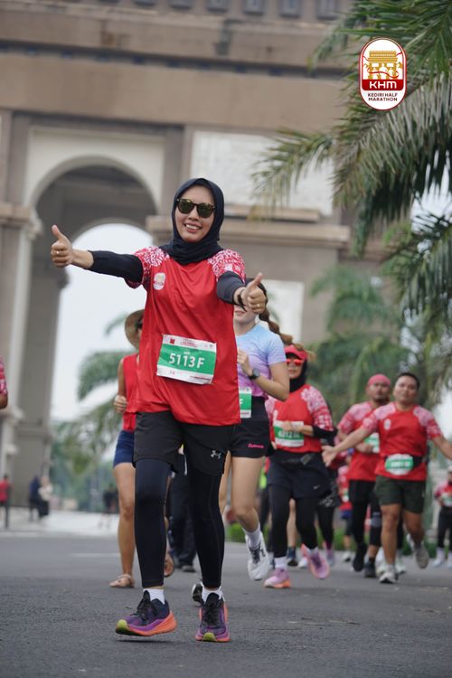 Race photo from Kediri Half Marathon 2025