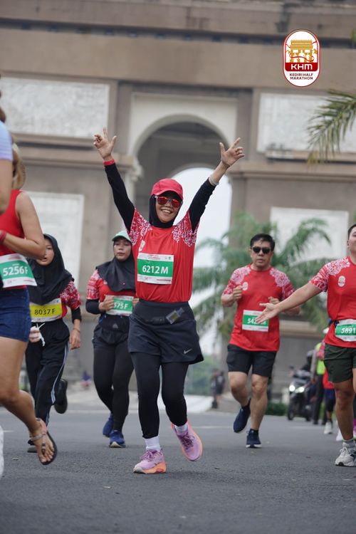 Race photo from Kediri Half Marathon 2025