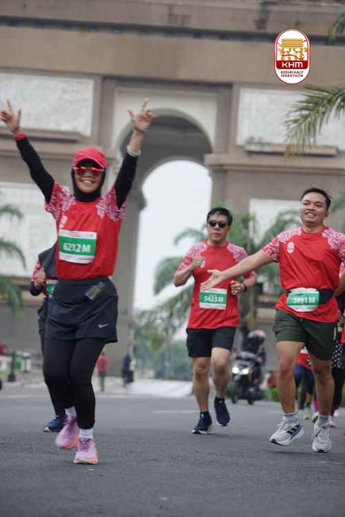 Race photo from Kediri Half Marathon 2025
