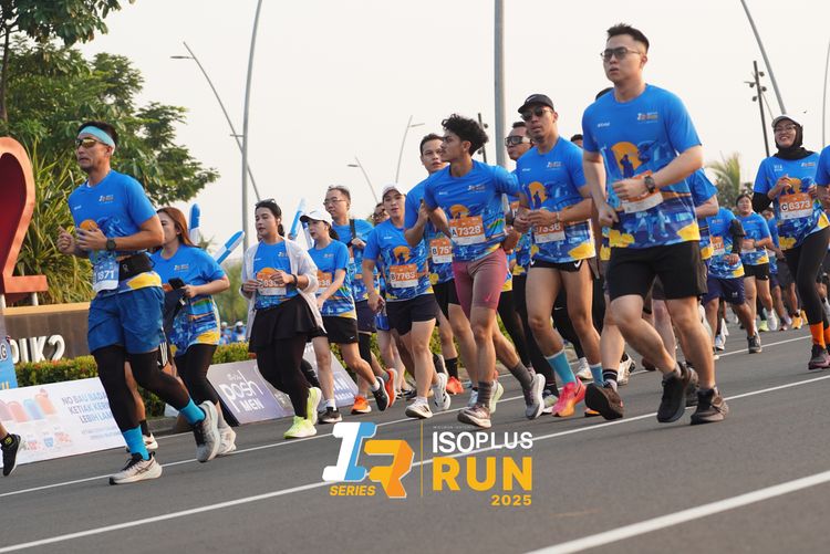 Race photo from ISOPLUS RUN 2025 - JAKARTA