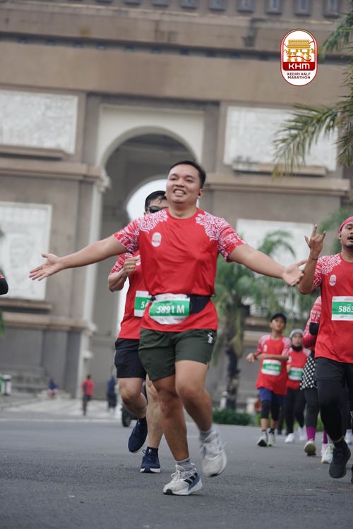 Race photo from Kediri Half Marathon 2025