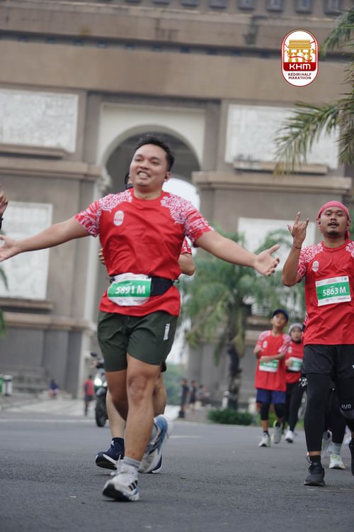 Race photo from Kediri Half Marathon 2025