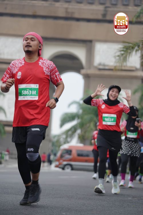 Race photo from Kediri Half Marathon 2025