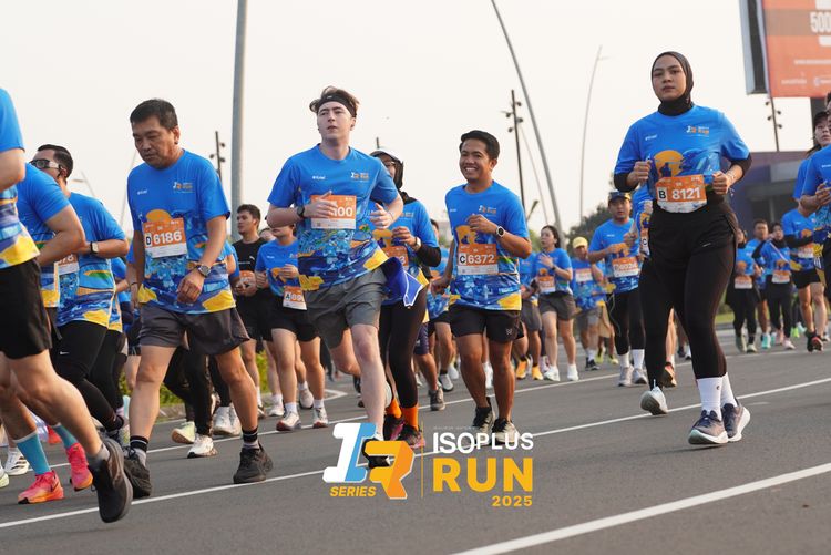 Race photo from ISOPLUS RUN 2025 - JAKARTA