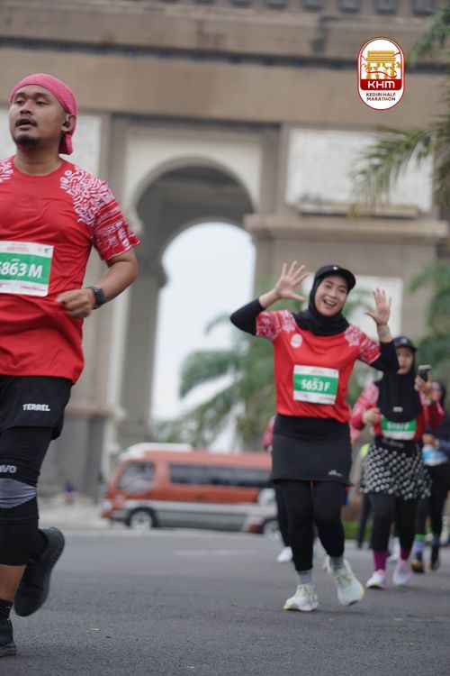 Race photo from Kediri Half Marathon 2025