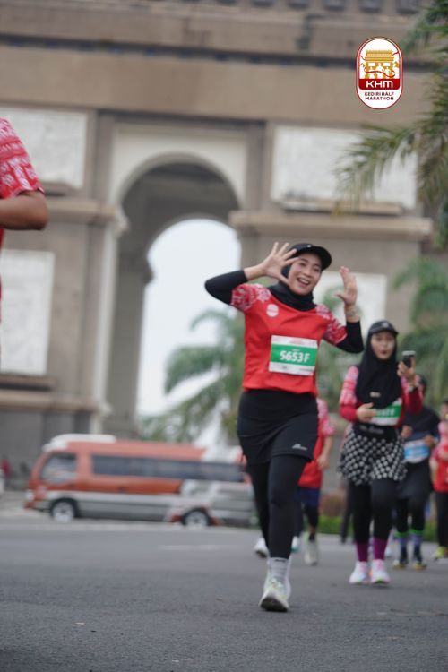 Race photo from Kediri Half Marathon 2025