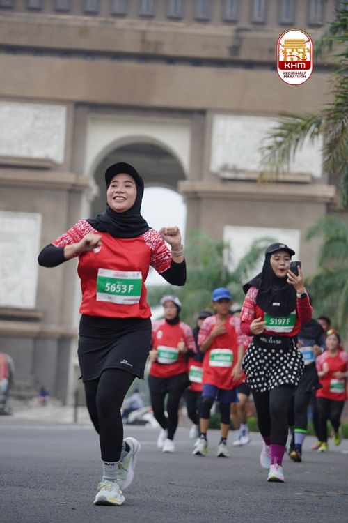 Race photo from Kediri Half Marathon 2025