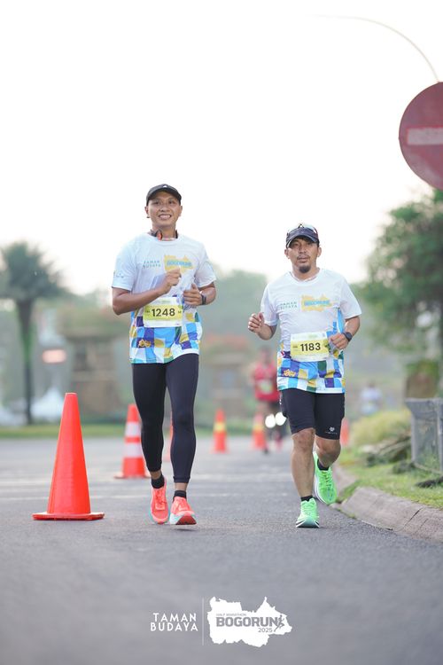 Race photo from Taman Budaya x BOGORUN 2025