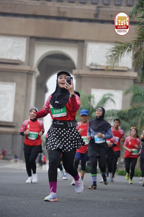 Race photo from Kediri Half Marathon 2025