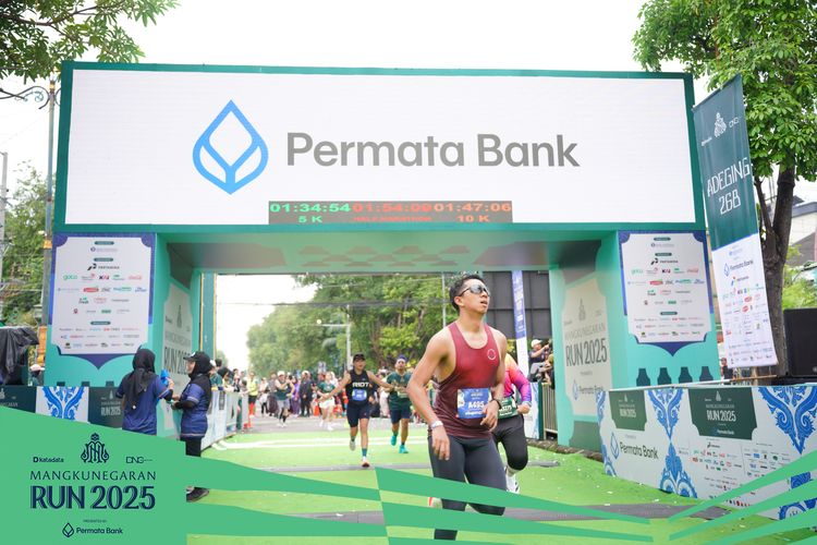 Race photo from Mangkunegaran Run 2025