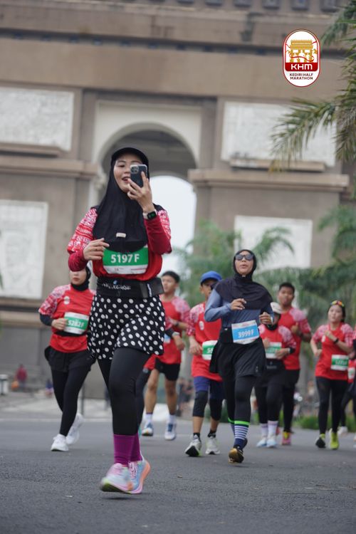 Race photo from Kediri Half Marathon 2025