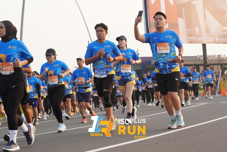 Race photo from ISOPLUS RUN 2025 - JAKARTA