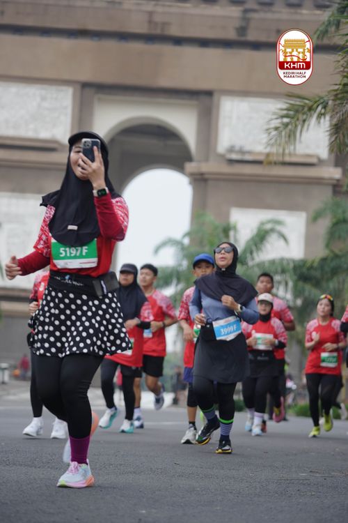 Race photo from Kediri Half Marathon 2025