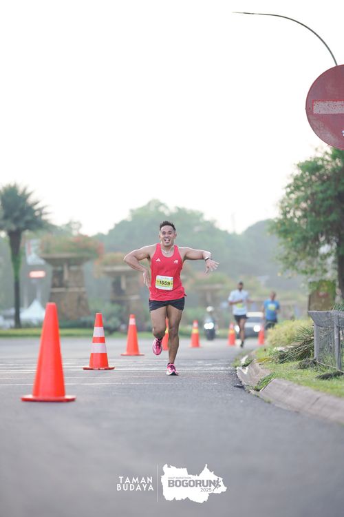 Race photo from Taman Budaya x BOGORUN 2025