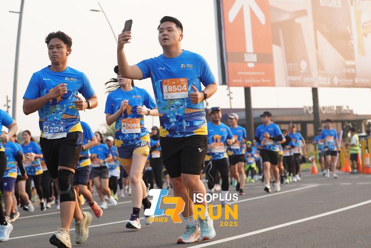 Race photo from ISOPLUS RUN 2025 - JAKARTA
