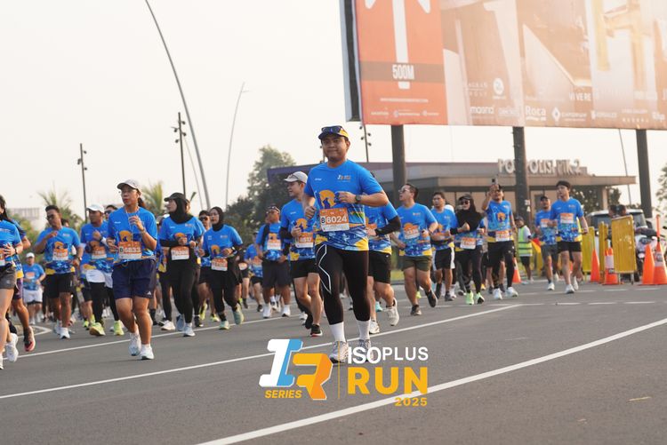 Race photo from ISOPLUS RUN 2025 - JAKARTA