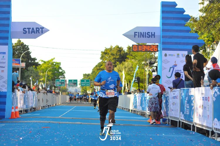 Race photo from Jabar Run 10K 2024