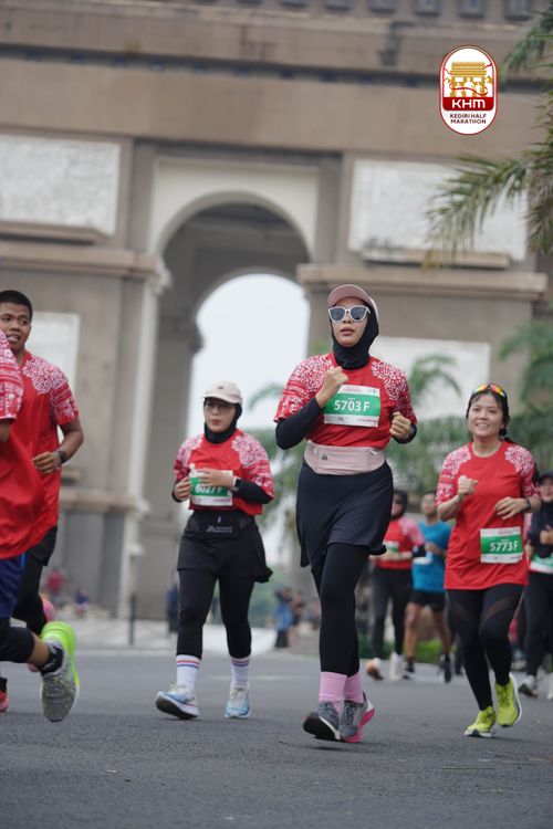 Race photo from Kediri Half Marathon 2025