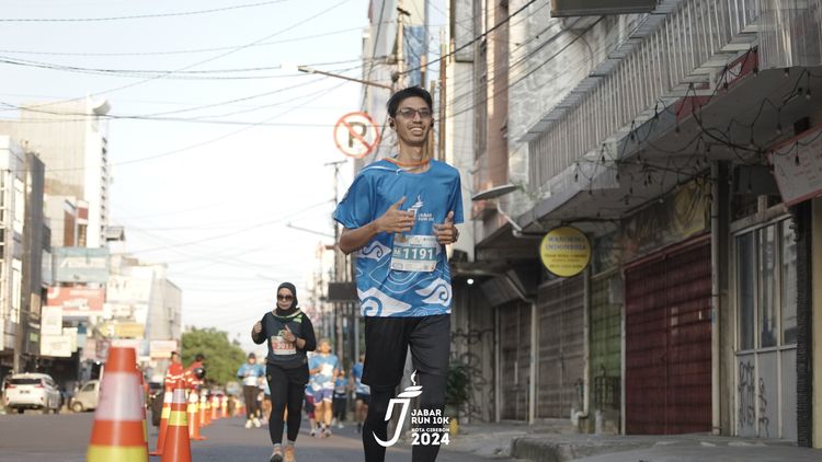 Race photo from Jabar Run 10K 2024