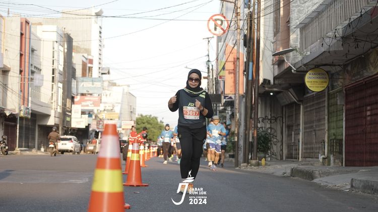 Race photo from Jabar Run 10K 2024