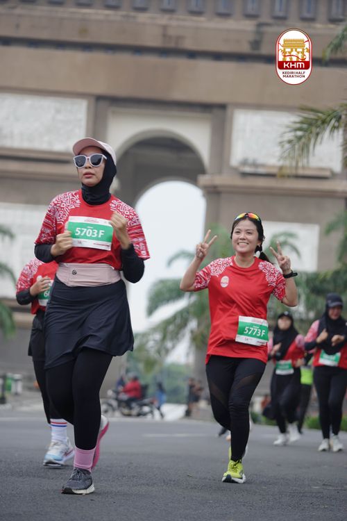 Race photo from Kediri Half Marathon 2025