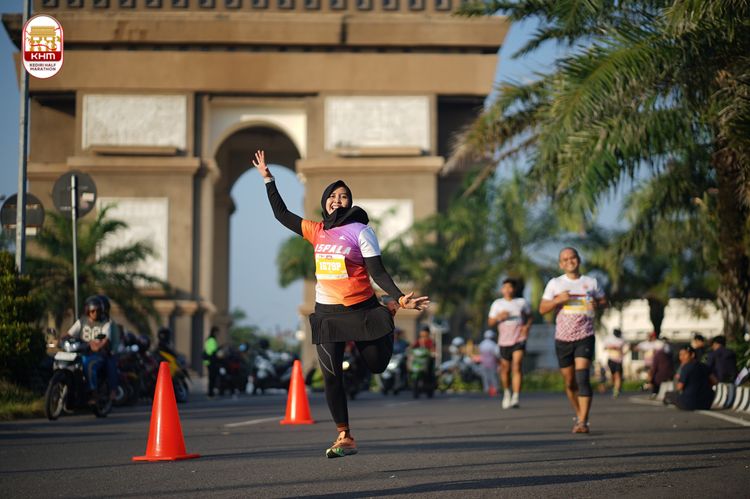 Race photo from Kediri Half Marathon 2024