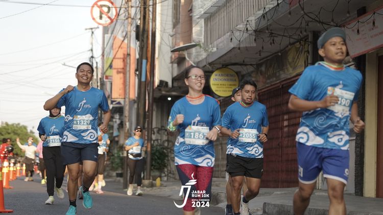 Race photo from Jabar Run 10K 2024