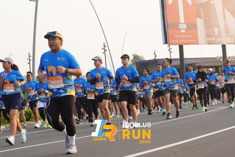 Race photo from ISOPLUS RUN 2025 - JAKARTA