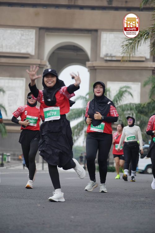 Race photo from Kediri Half Marathon 2025