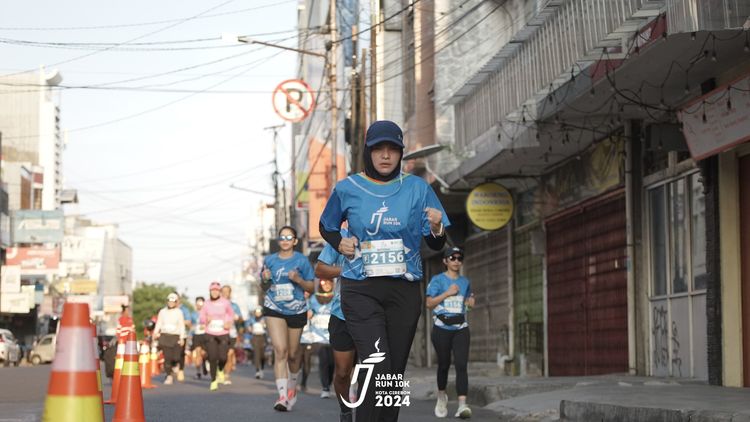 Race photo from Jabar Run 10K 2024
