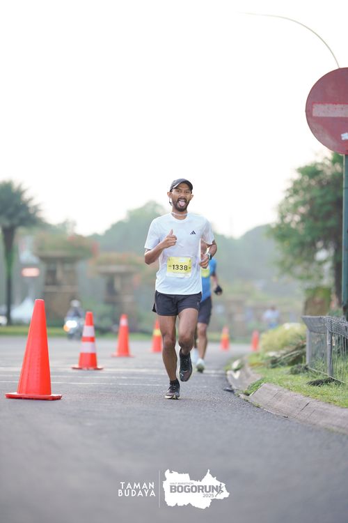 Race photo from Taman Budaya x BOGORUN 2025