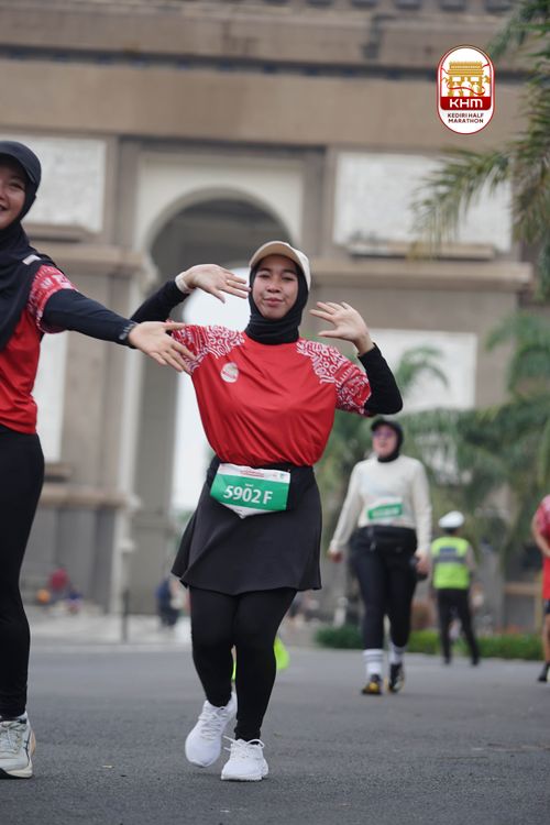 Race photo from Kediri Half Marathon 2025