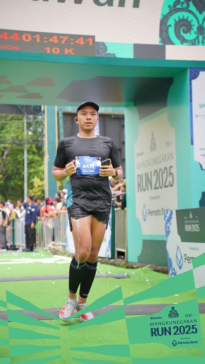Race photo from Mangkunegaran Run 2025