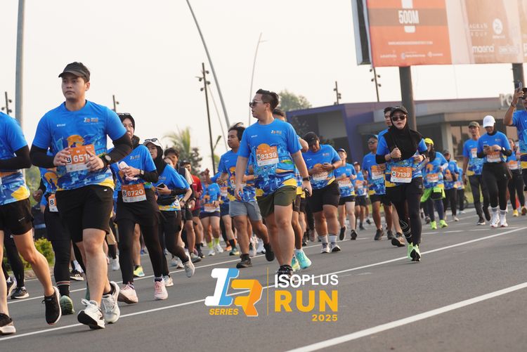 Race photo from ISOPLUS RUN 2025 - JAKARTA