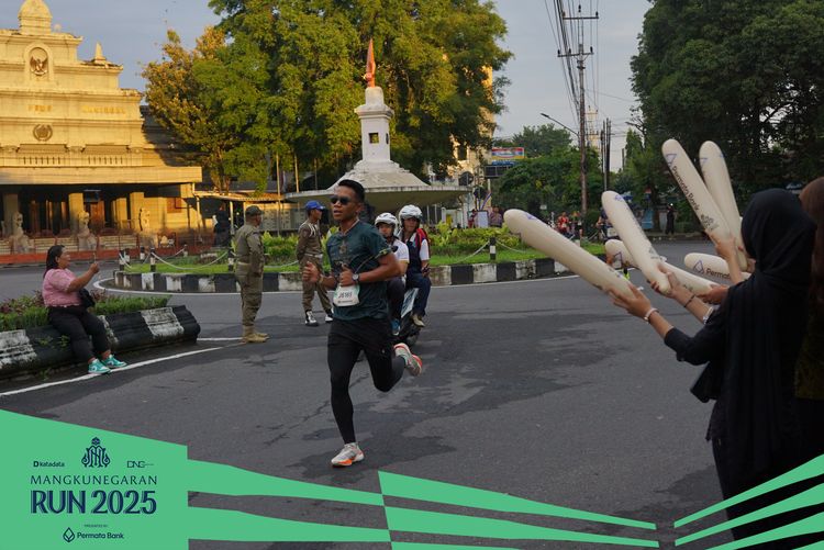 Race photo from Mangkunegaran Run 2025