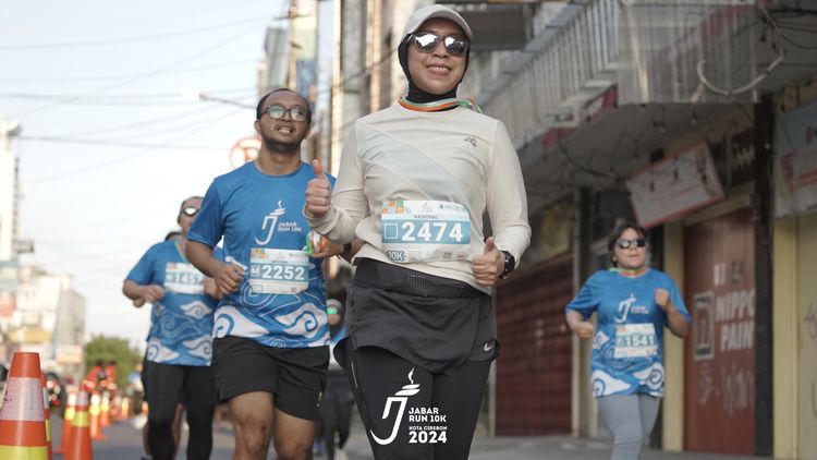 Race photo from Jabar Run 10K 2024