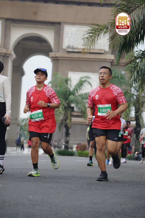 Race photo from Kediri Half Marathon 2025