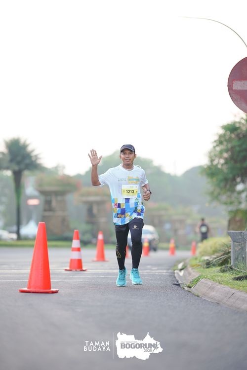 Race photo from Taman Budaya x BOGORUN 2025