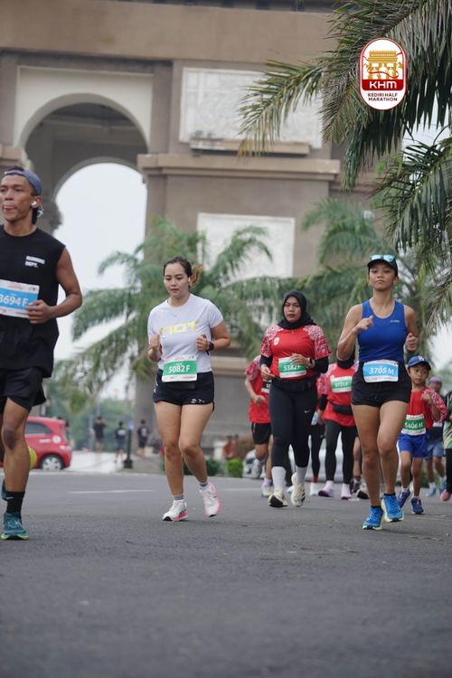 Race photo from Kediri Half Marathon 2025