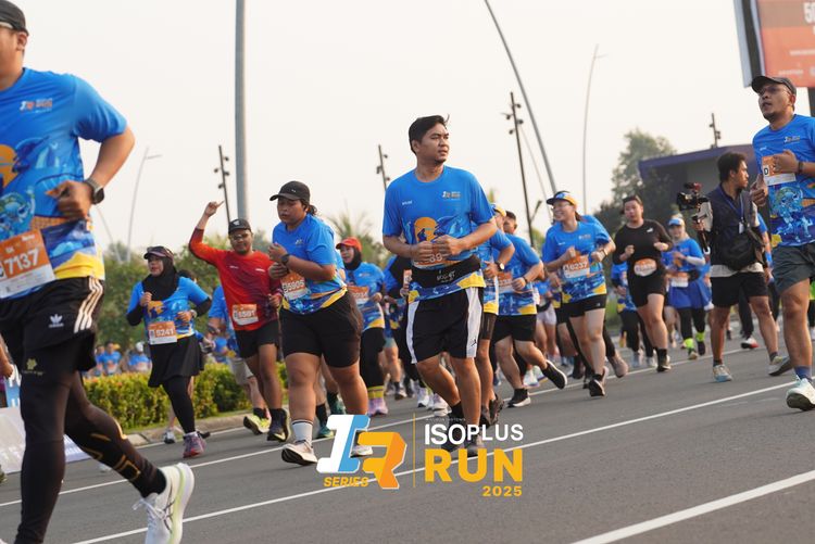 Race photo from ISOPLUS RUN 2025 - JAKARTA