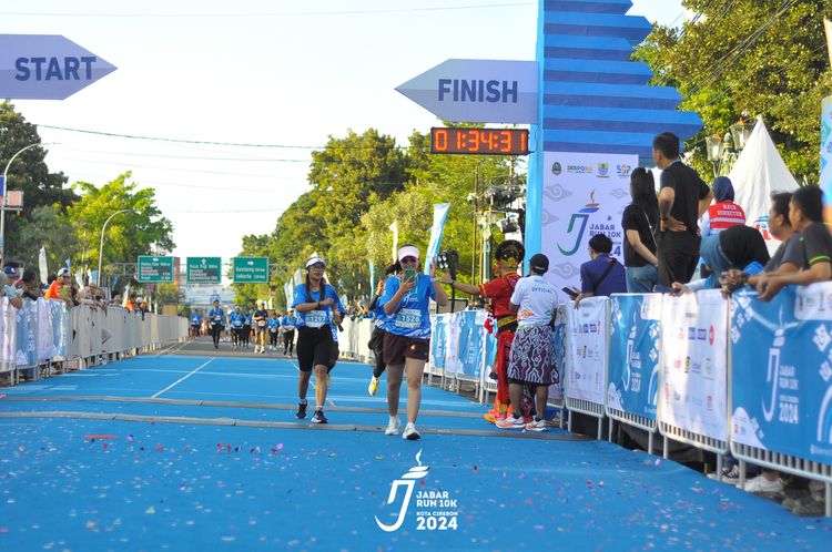 Race photo from Jabar Run 10K 2024