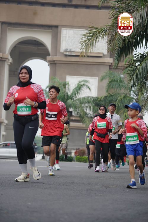 Race photo from Kediri Half Marathon 2025