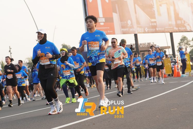 Race photo from ISOPLUS RUN 2025 - JAKARTA