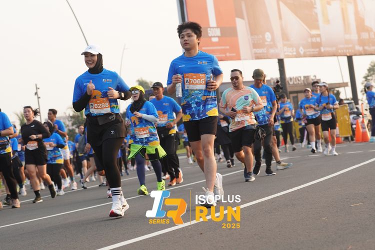 Race photo from ISOPLUS RUN 2025 - JAKARTA